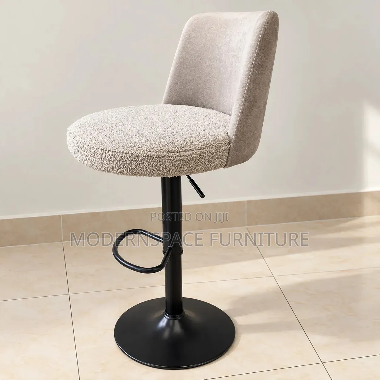 Modern Fabric Kitchen Counter Chair