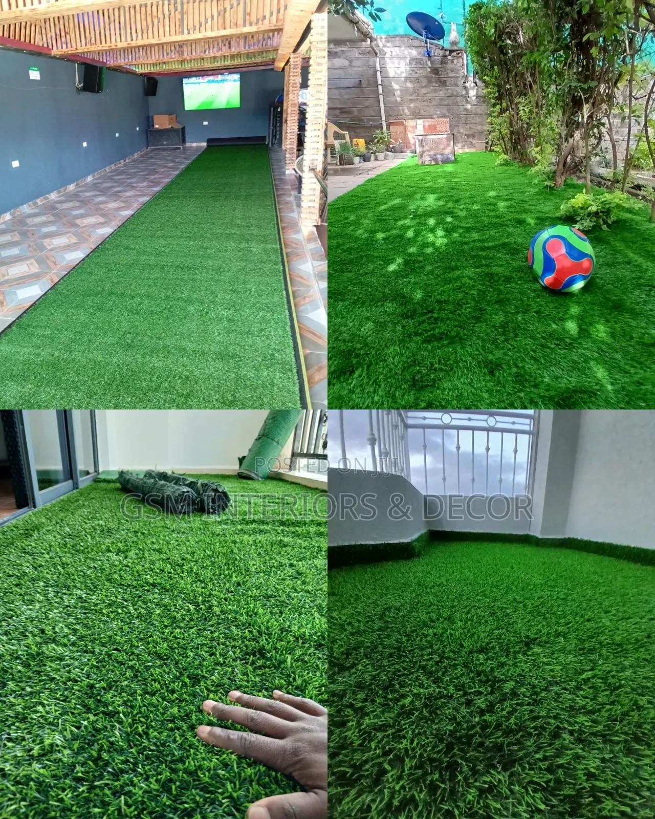 Artificial Green Grass Carpets for Multiple Installations Nationwide