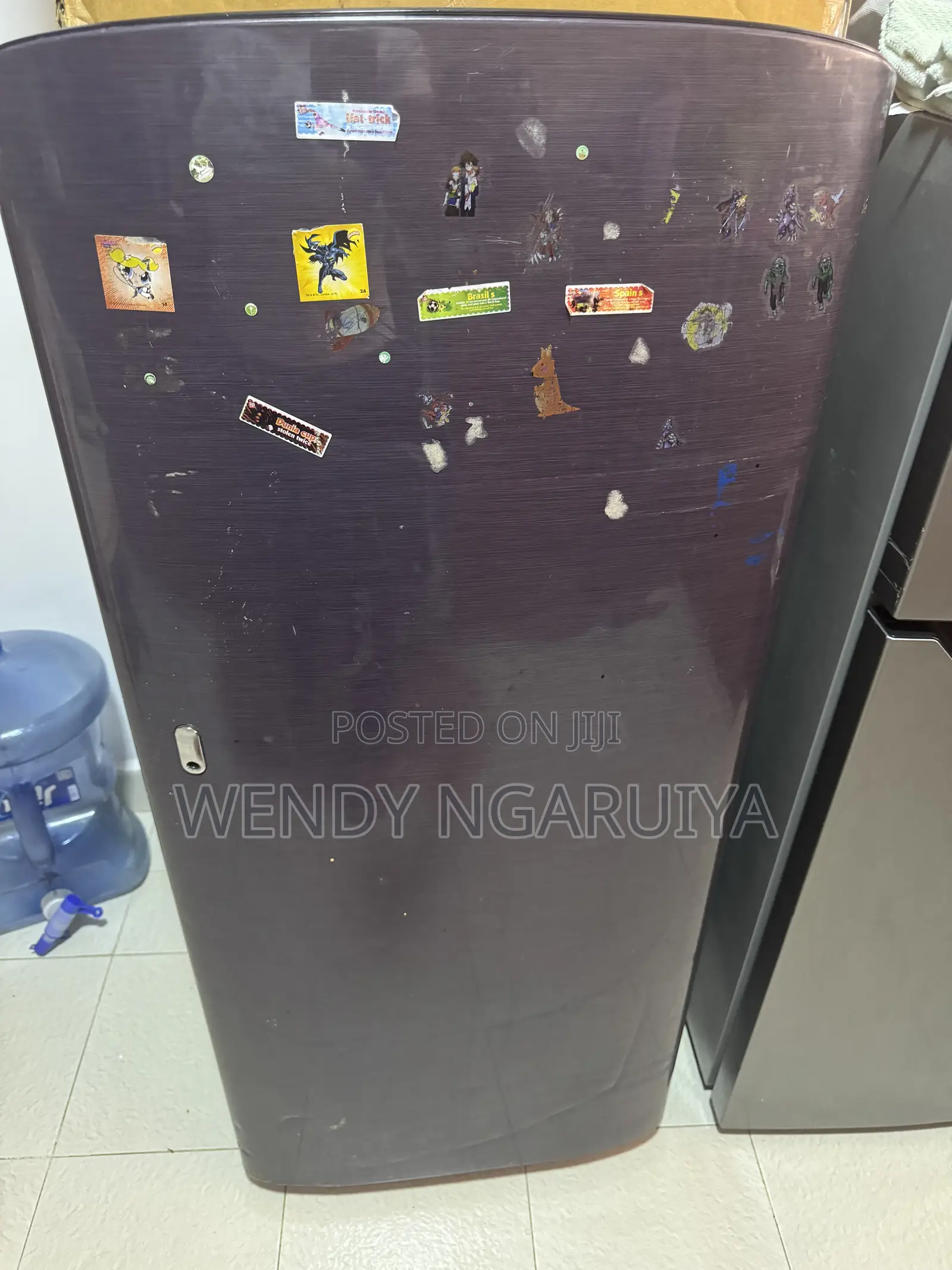 Seat and Fridge