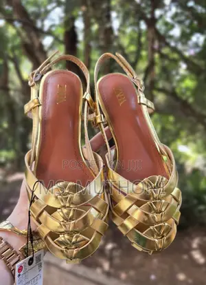 Woven Caged Woven Fisherman-Style Slingback Flat Sandals Size 37-42