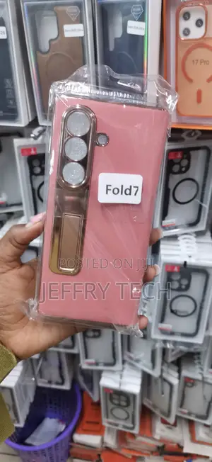 Leather-Style Folding Case With a Built-in for Samsung Galaxy Fold 7