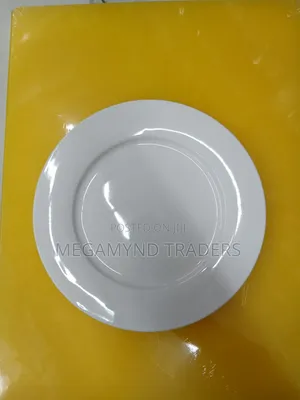 Ceramic Dinner Plate 6pc / White Plate Dinner