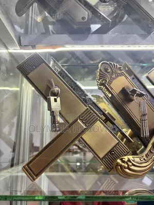 WISTA Door Lock Steel (Coffee