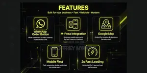 Web Creation Services - Unique Websites KSh 2500