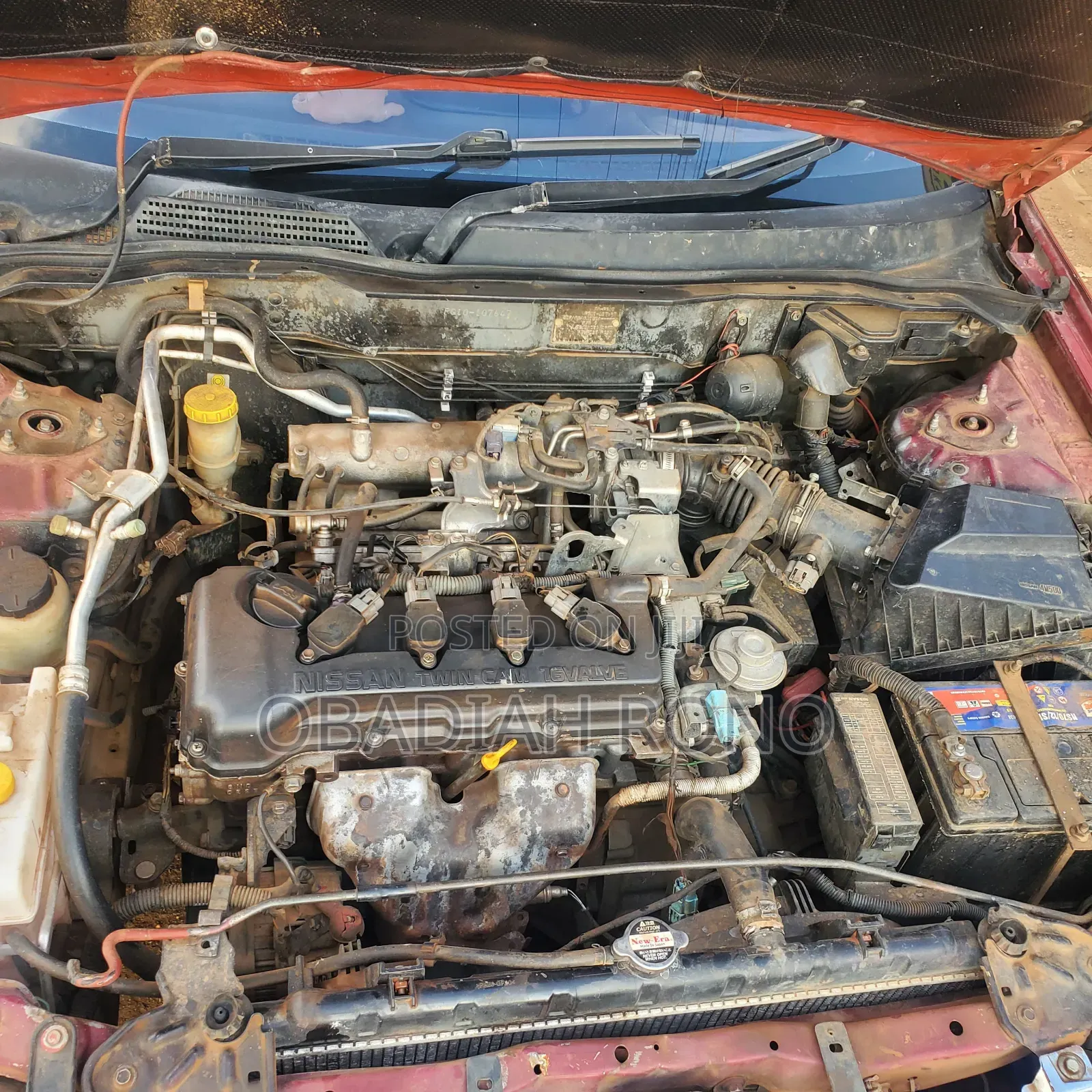 Nissan Sunny 2002 Maroon