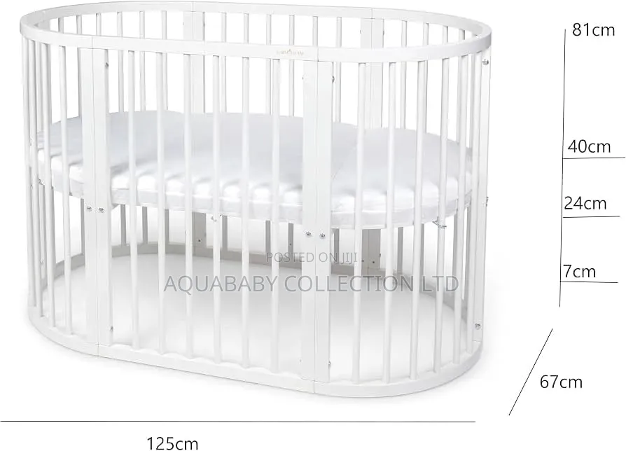 Convertible Oval Bed