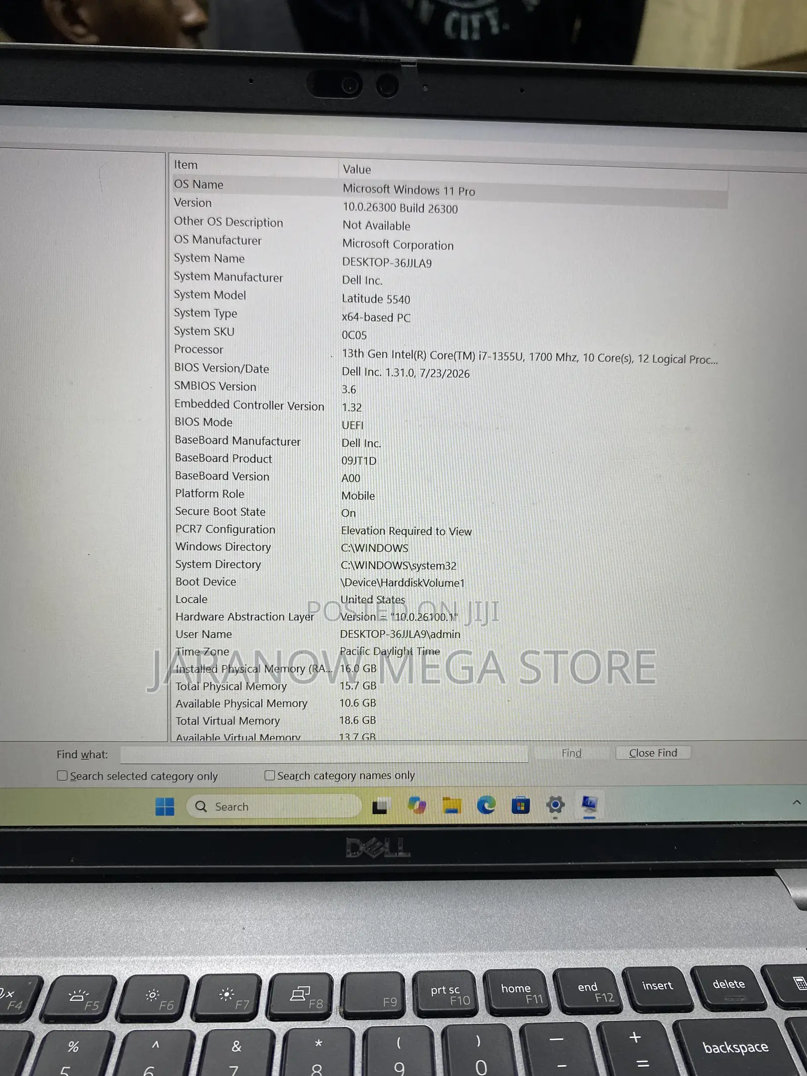 Laptop Dell Latitude 5540 16GB Intel Core i7 SSD 512GB
