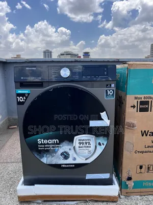 Hisense Washing Machine Front Load 10.5kg Wash and Spin