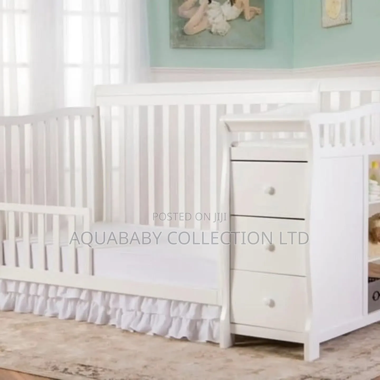 5 in 1 Convertible Baby Cot
