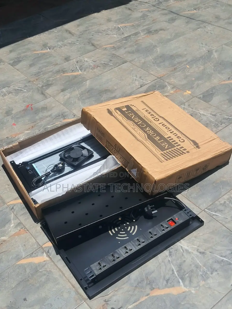 4U CCTV Cabinet for Security Camera Systems