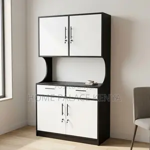 Kitchen Cabinet; Double Door White Kitchen Cabinet