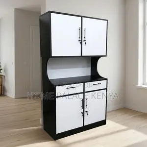 Kitchen Cabinet; Double Door White Kitchen Cabinet