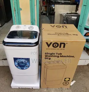 New Arrival *Von Washing Machine 10kg Single Tub T/2