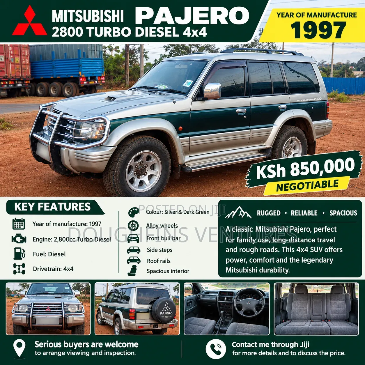 Mitsubishi Pajero 2.5 D 1996