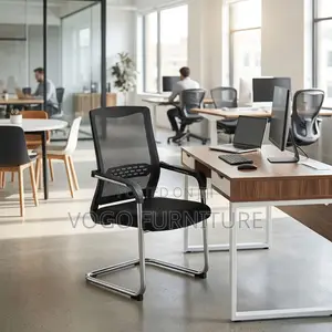 Visitor Chair; Mesh Back Visitor Chair