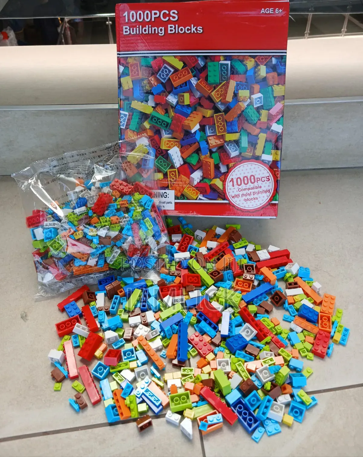 1000Pcs Building Blocks Set – Creative Construction Toy - GN
