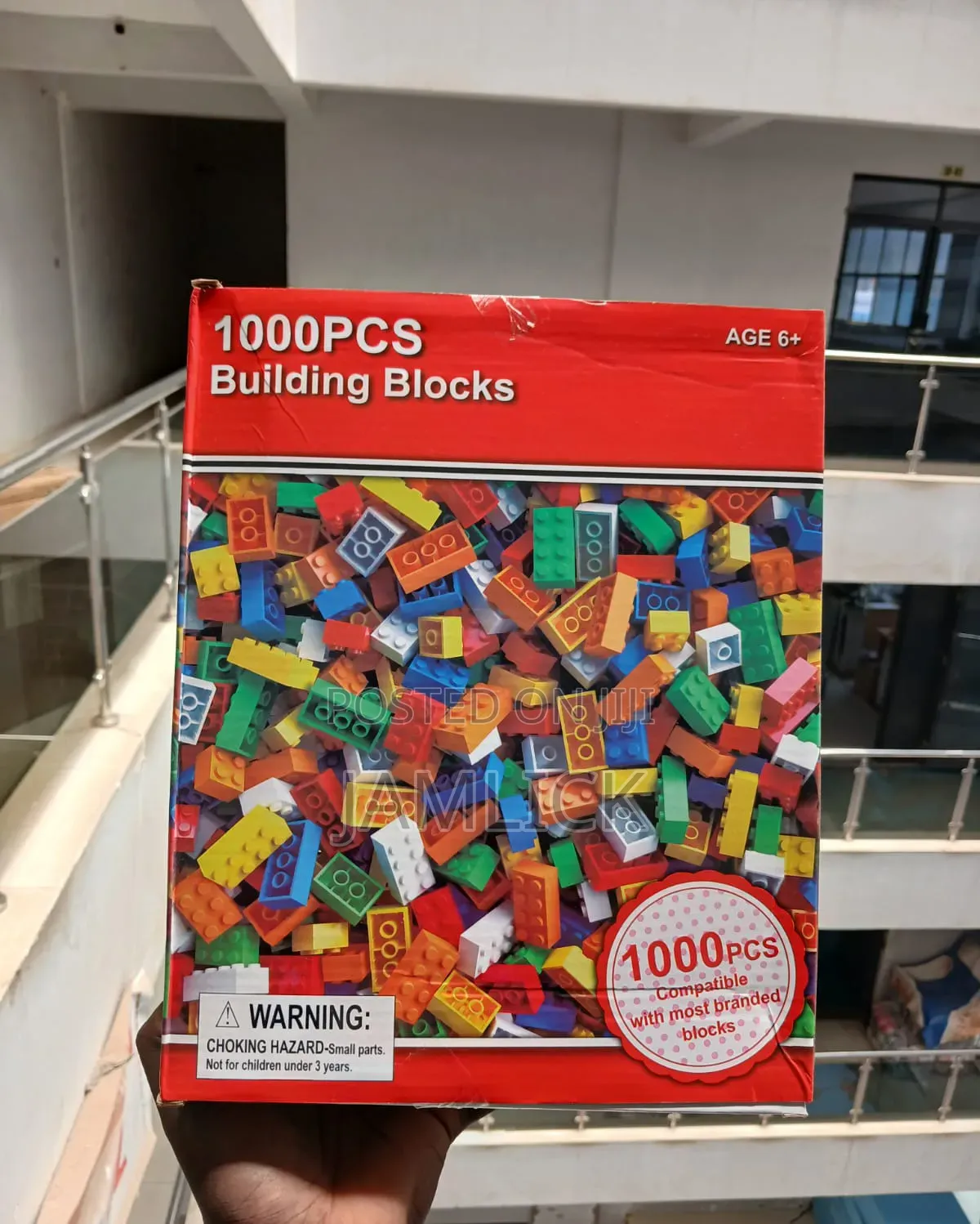 1000Pcs Building Blocks Set – Creative Construction Toy - GN