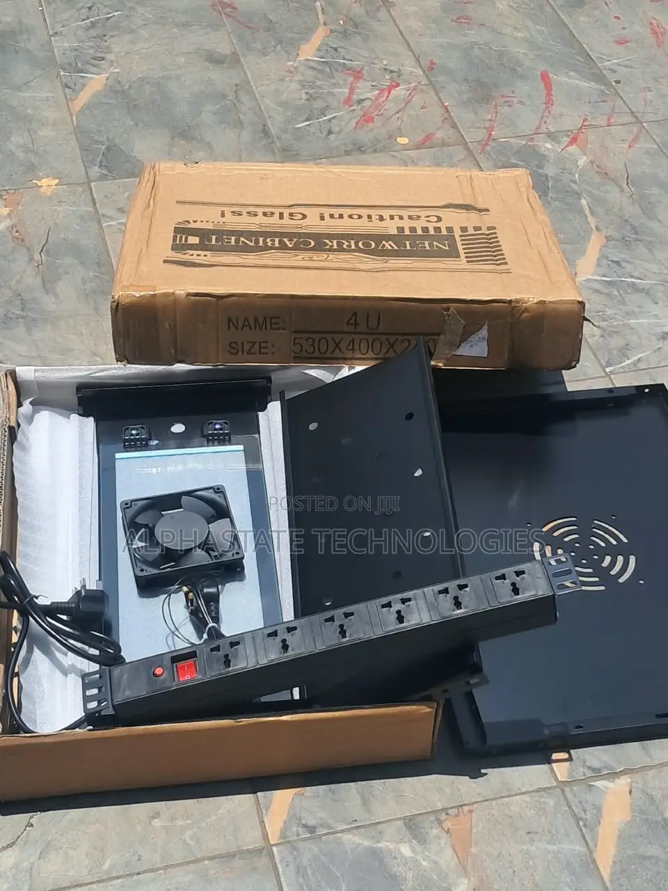 4U CCTV NVR Cabinet for Security Installations