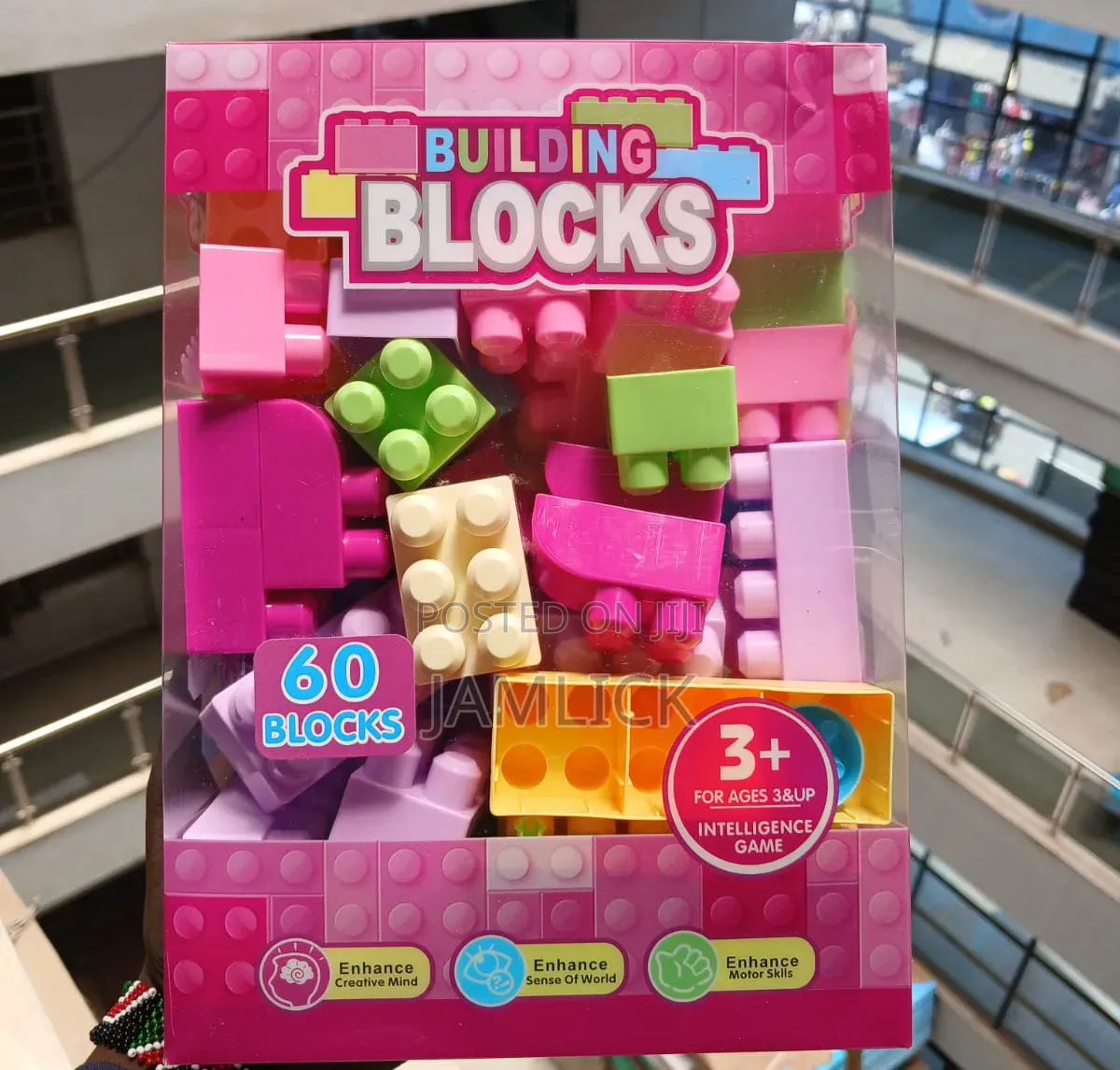 60Pcs Building Blocks Set – Creative Construction Toy
- Gn