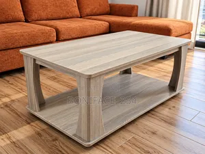 Modern Living Room Coffee Table - Wood Finish