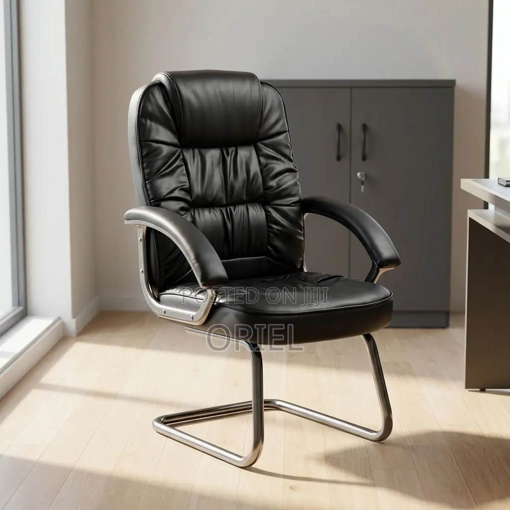 Ergonomic PU Leather Executive Office Chair for Modern Workspaces