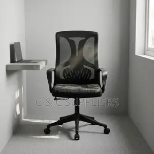 Orthopedic Medium-Back Secretary Chair.