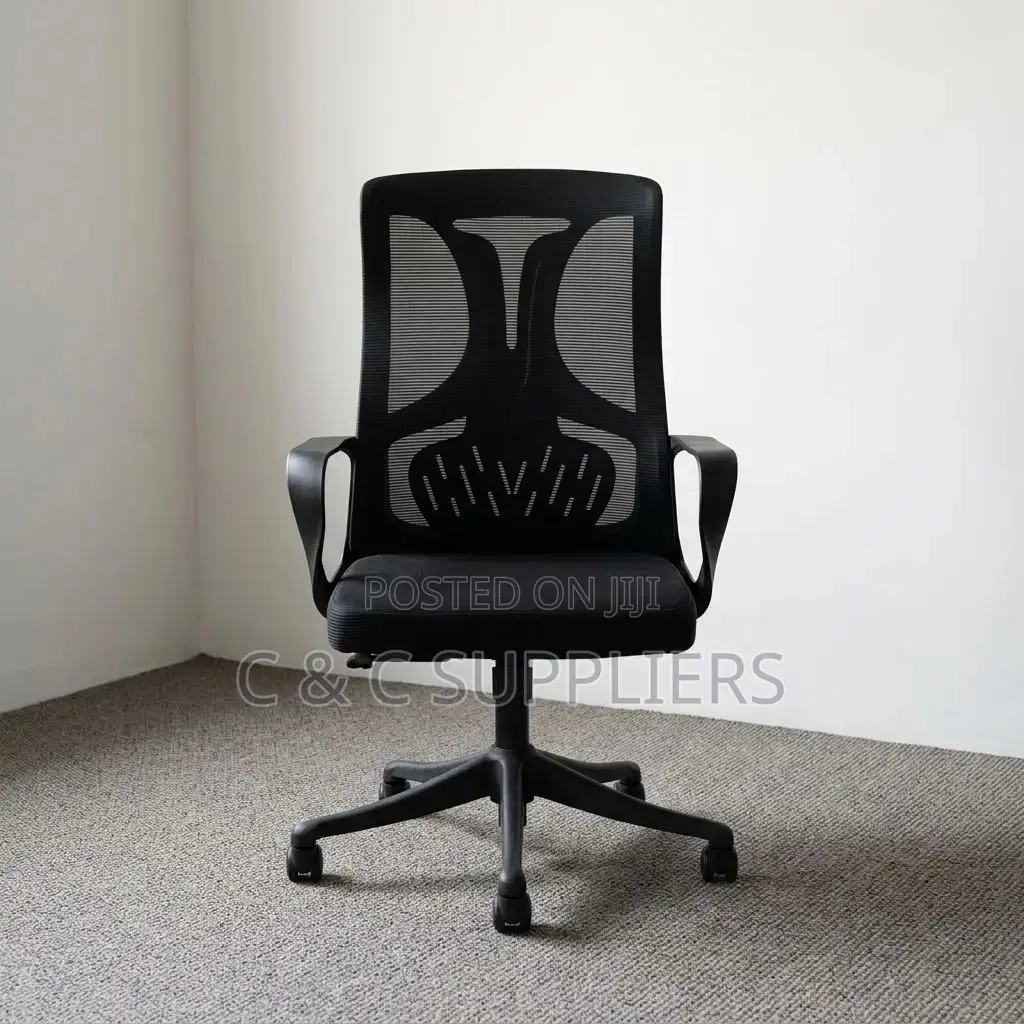 Orthopedic Medium-Back Secretary Chair.