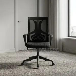 Orthopedic Medium-Back Secretary Chair.