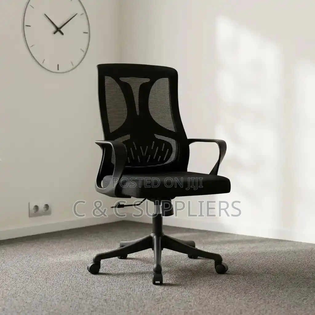 Orthopedic Medium-Back Secretary Chair.