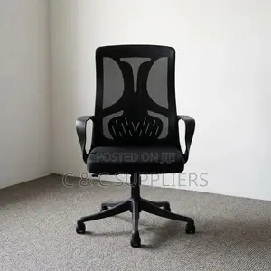 Orthopedic Medium-Back Secretary Chair.