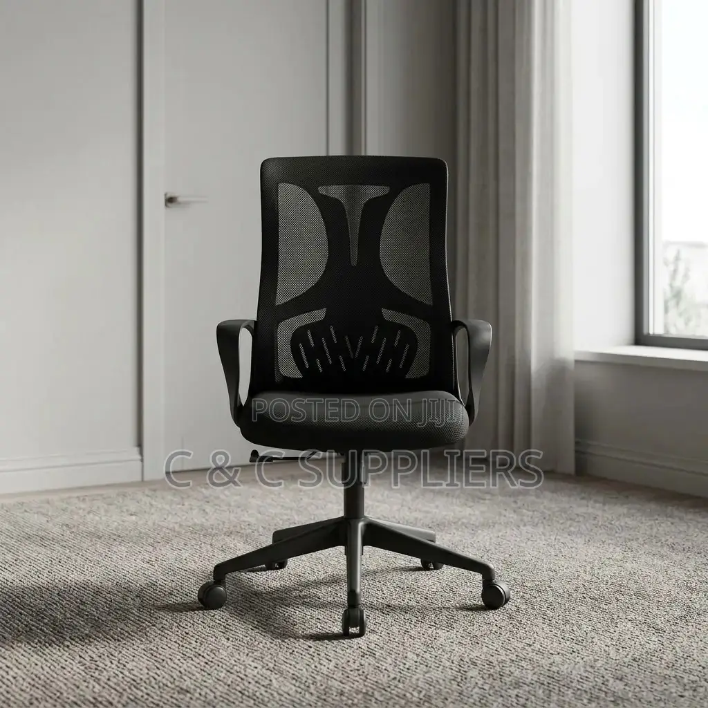 Orthopedic Medium-Back Secretary Chair.