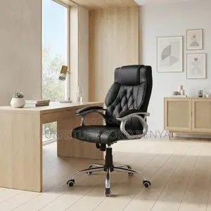 Leather Heavy Executive Seat | High Adjustable Modern Chairs