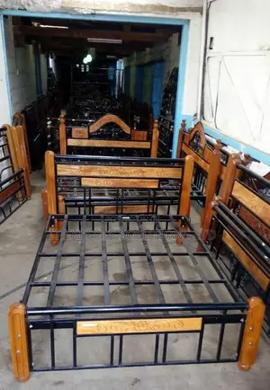 Metallic/Wooden Beds 5*6