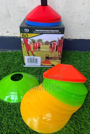 50Pcs Football Training Cones Set – Gn