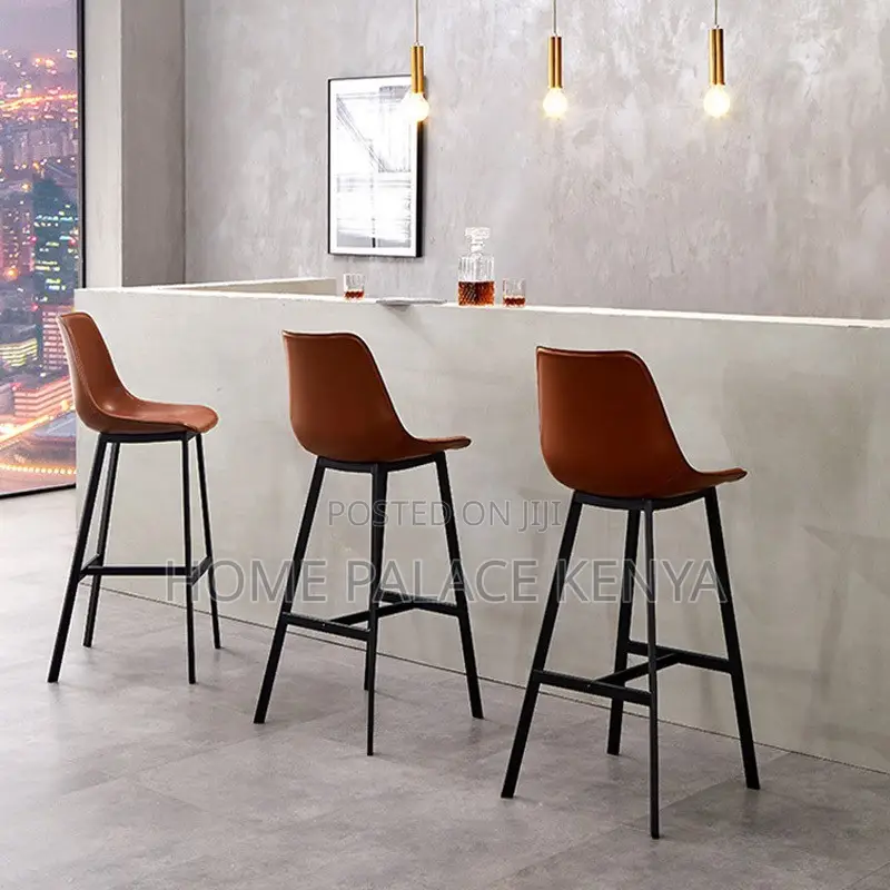 Bar Stool; Comfortable Padded Bar Stool for Kitchen Counters
