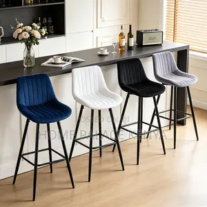 Bar Stool; Comfortable Padded Bar Stool for Kitchen Counters