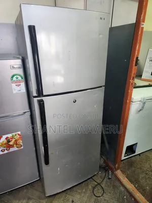 Silver 2 Door Fridge Used but Working Very