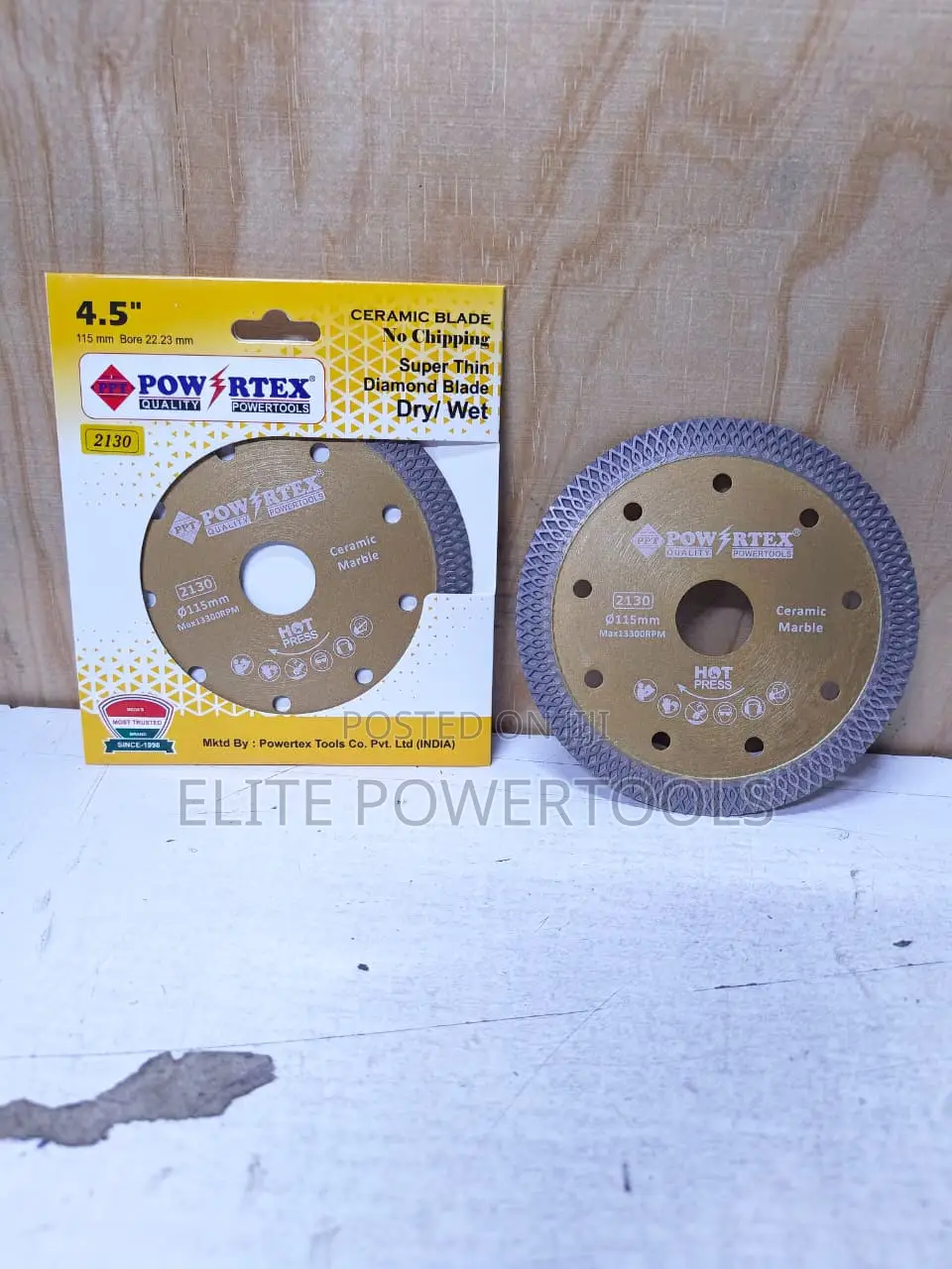 Powertex 4.5-Inch Ceramic Diamond Blade – KA2127