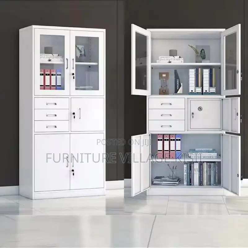 Metallic Filing Cabinet With Safe