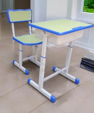 Modern Adjustable 60cm Kid's Study Desk & Chair