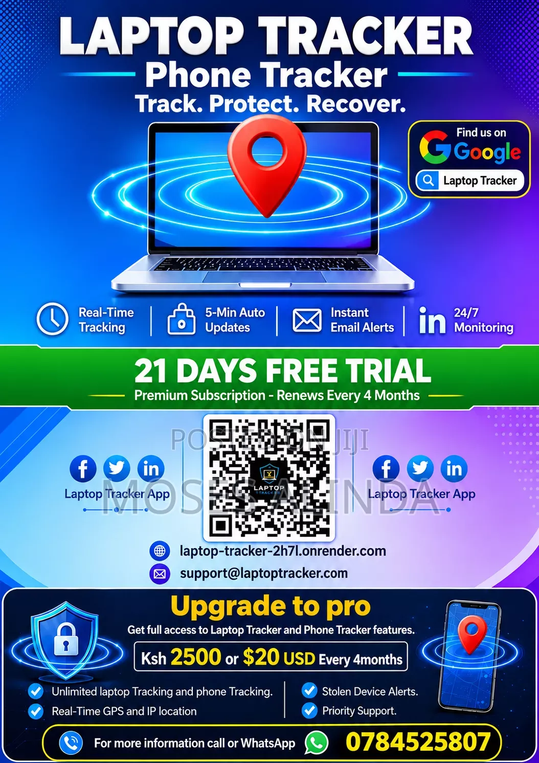 Track Stolen Laptops & Phones + Generate Police OB Reports Instantly