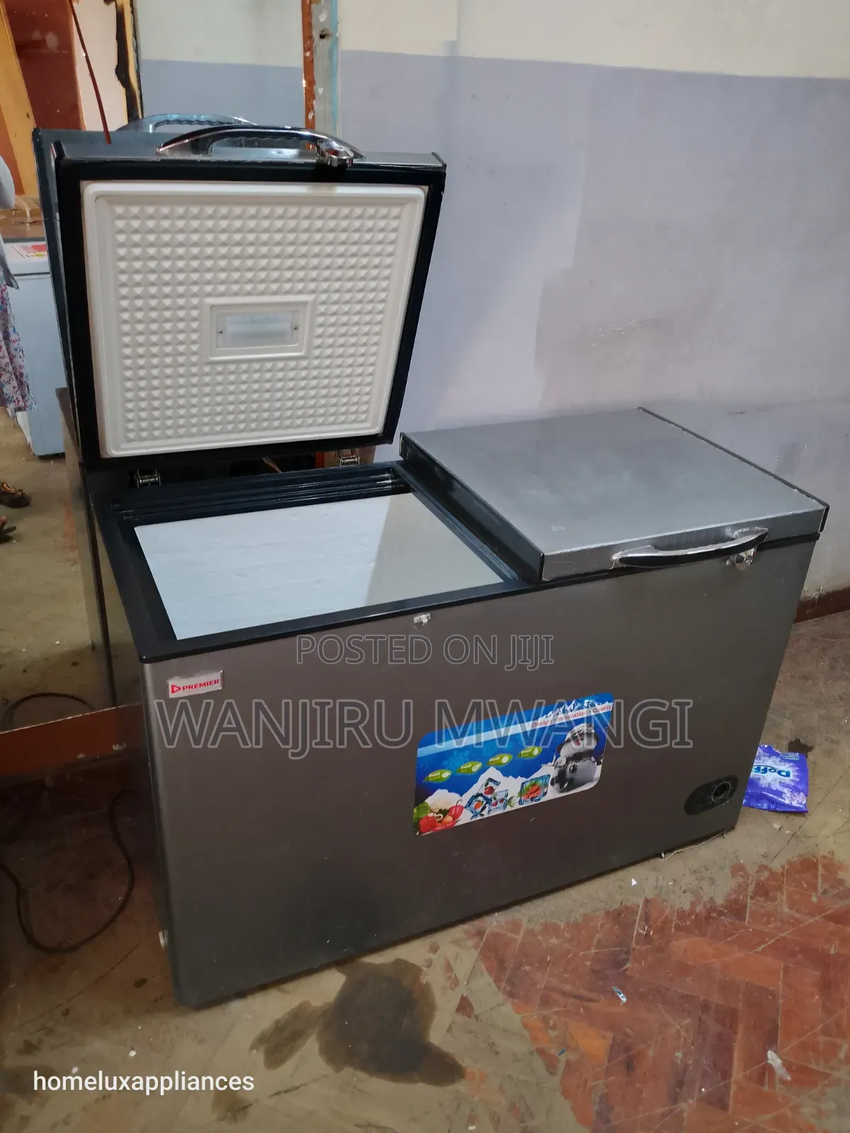Double Door Chest Freezer