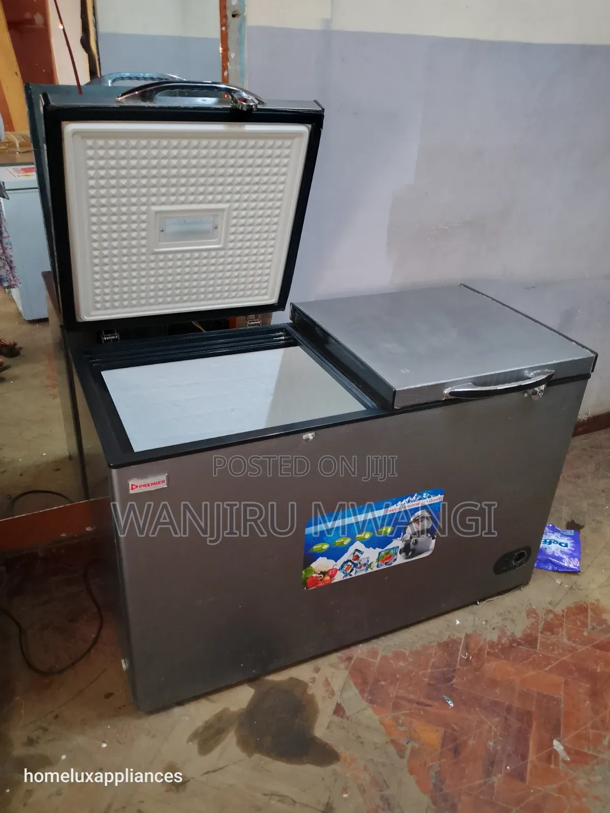 Double Door Chest Freezer