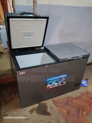 Double Door Chest Freezer
