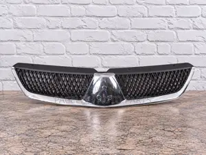 Front Grille Mitsubishi Cedia Cs3a Cs5 2006 - 2008 Chrome Black