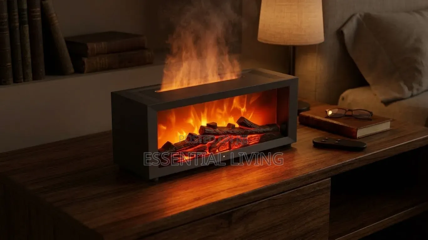Fireplace Aroma Diffuser With Remote Fireplace Diffuser Humidifier