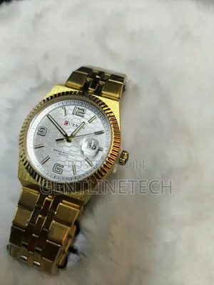 Curren 8498 Gold Strap Wristwatch – KSh 3,000