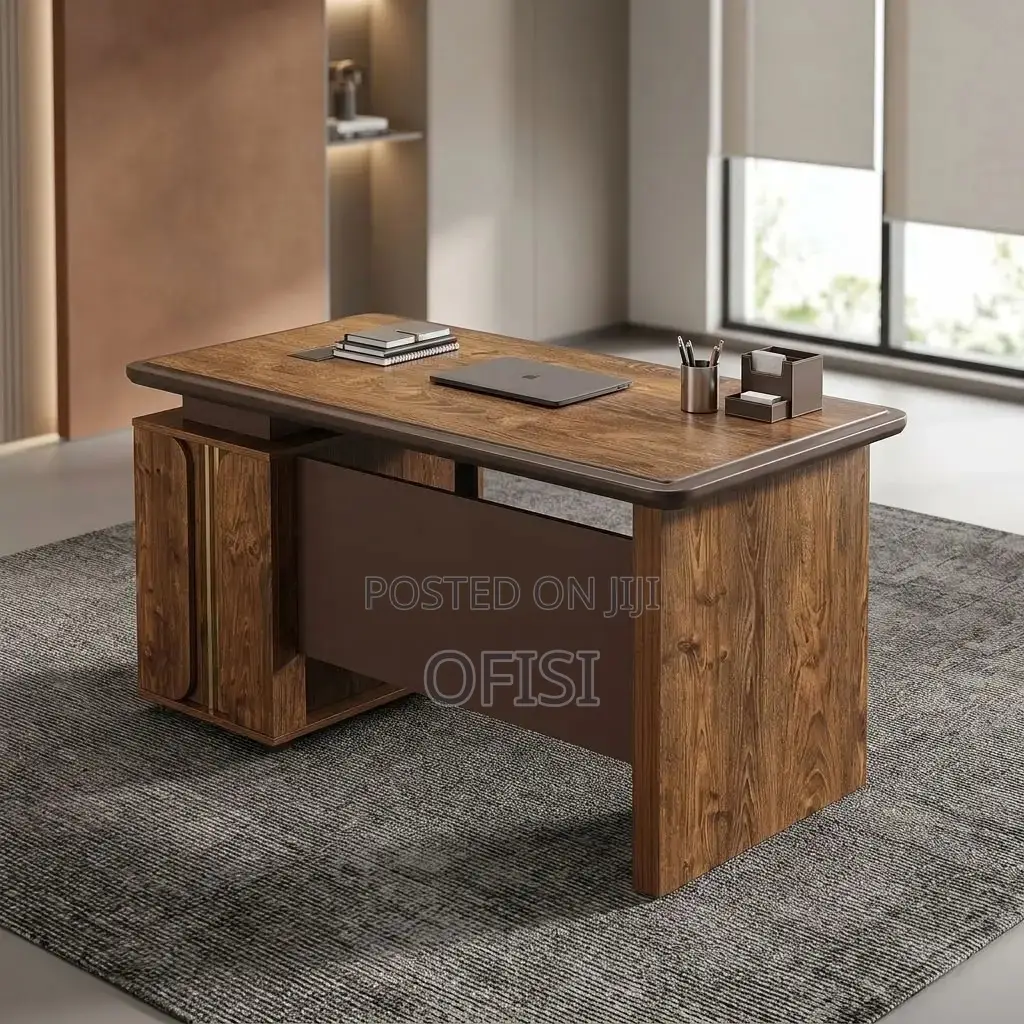 Office Desk; 1.2m Brown Executive Study Desk