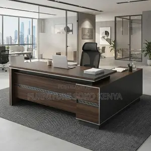 180cm Designed L Shape Desk | Executive Urban Office Table