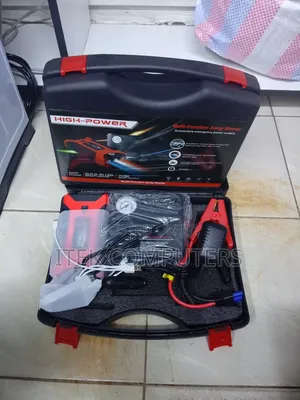 Powerful Portable Jump Starter for Cars With Built-in Tyre Inflator
